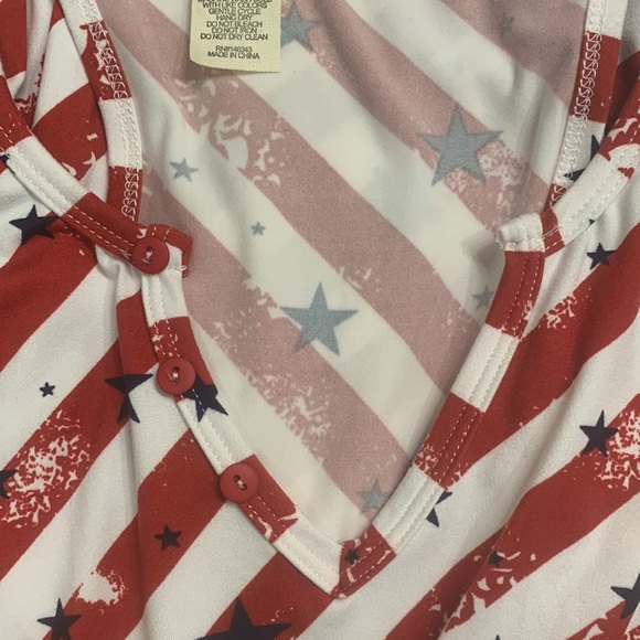 NWT Patriotic Jumpsuit/Onesie - Picture 4 of 10